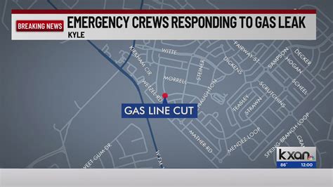 3 homes evacuated after reported gas leak in Kyle, city says